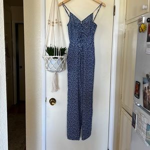 Moon River cut-out front jumpsuit